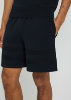Givenchy Textured Knit Cotton-blend Shorts Navy