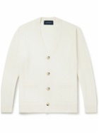 Thom Sweeney - Wool and Cashmere-Blend Cardigan - White