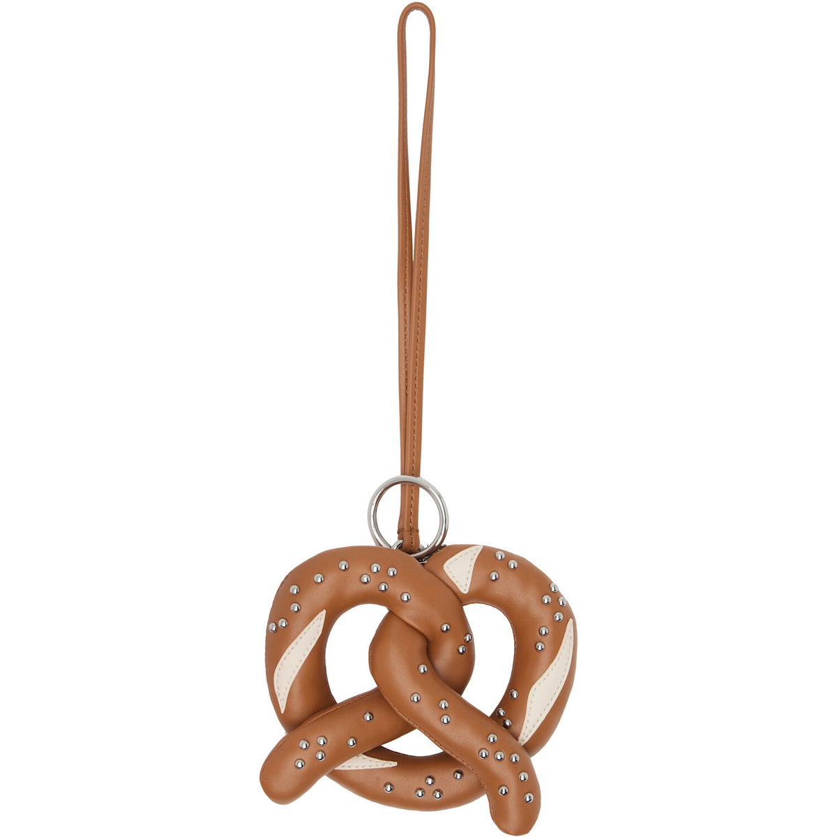 Marc Jacobs Brown Soft Pretzel Bag Charm