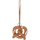 Marc Jacobs Brown Soft Pretzel Bag Charm