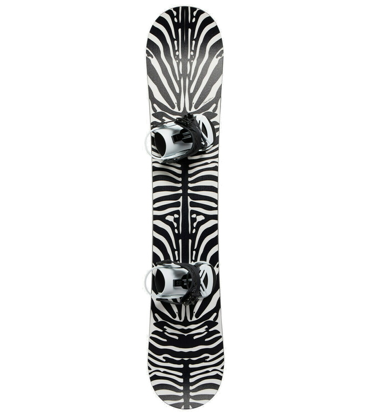 Photo: Dolce&Gabbana Zebra-print snowboard