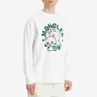 Moncler Men's Genius x FRGMT Print Long Sleeve T-Shirt in White