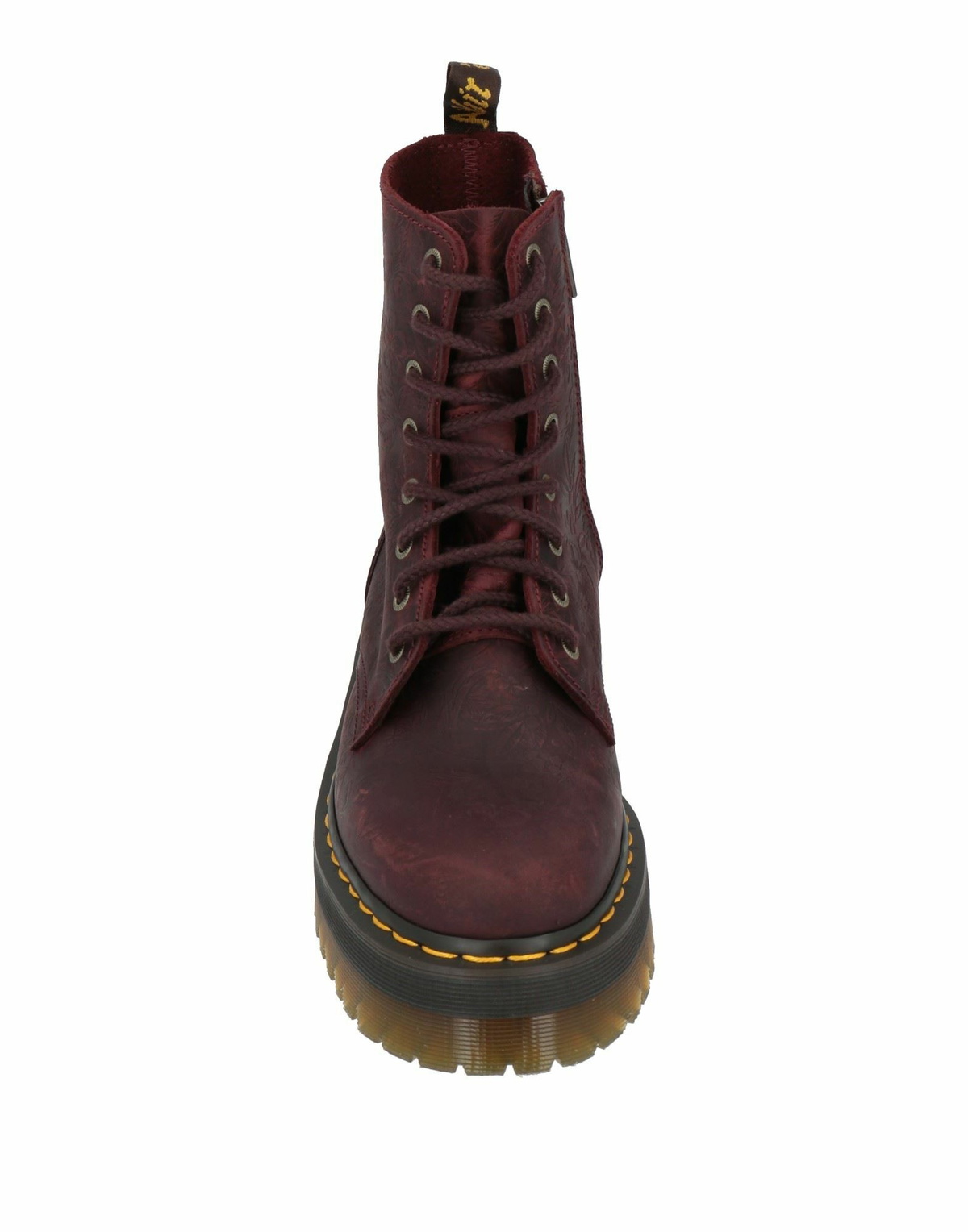 Dr. Martens Jadon Emboss Floral Womens Ankle boots Burgundy
