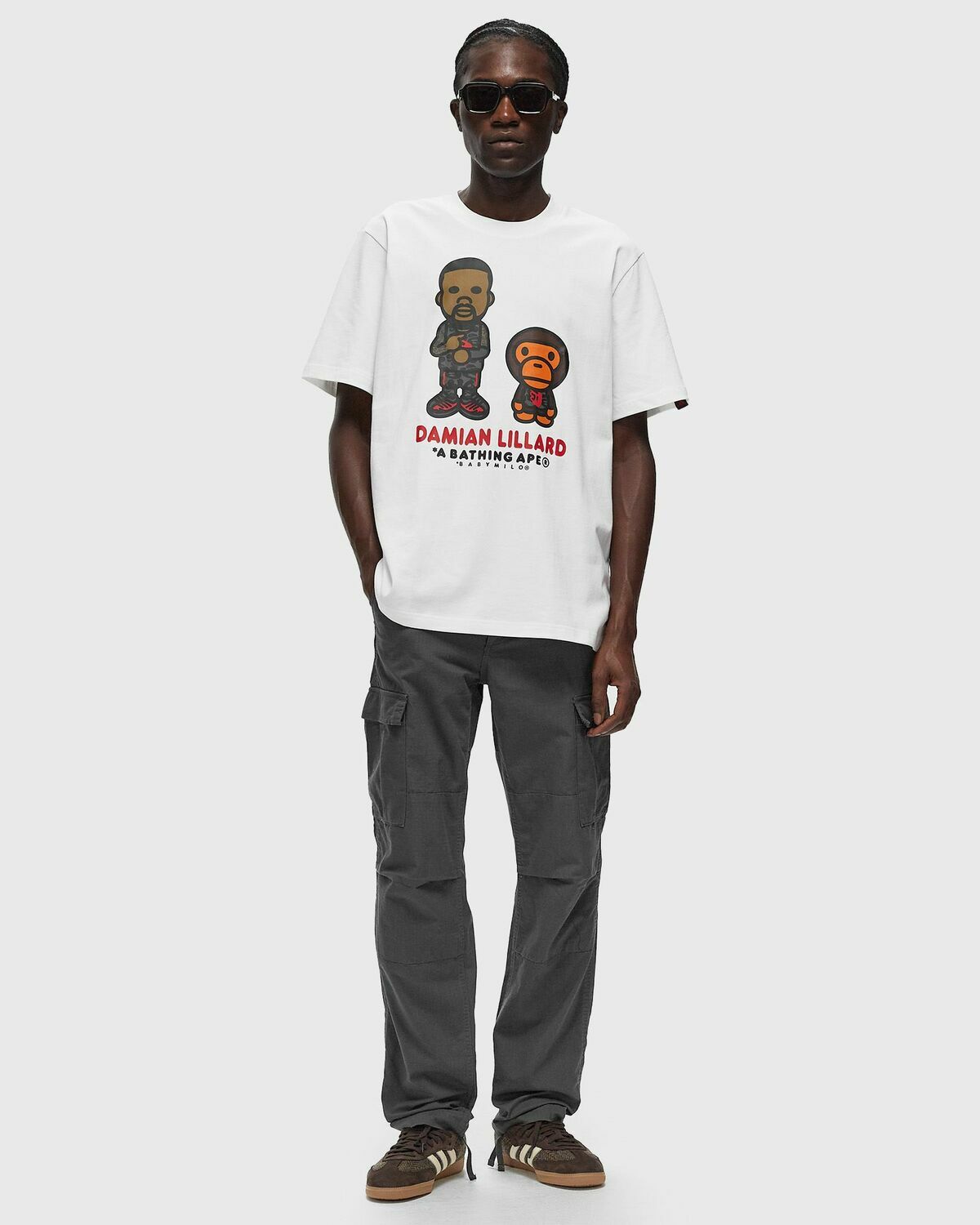 Adidas Dame 9 Tee White Shortsleeves adidas