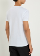 Tom Ford Perforated Cotton T-shirt White