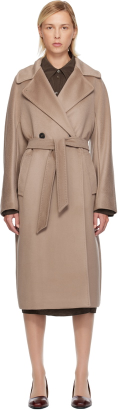 Photo: Weekend Max Mara Taupe Resina Coat