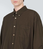 Our Legacy Borrowed cotton voile shirt