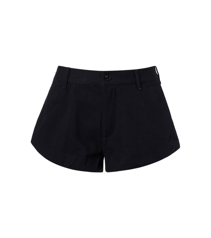 Photo: Frame Shell denim shorts