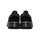 Calvin Klein 205W39NYC Black and Burgundy Carlos 10 Sneakers