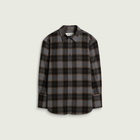 Róhe Women's Flannel Check Overshirt in Winter Check