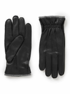 Dents - Edington Cashmere-Lined Leather Gloves - Black
