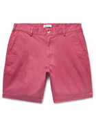 Peter Millar - Pilot Slim-Fit Stretch-Pima Cotton-Twill Shorts - Pink