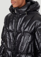 Quilted Coat in Black