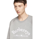 Burberry Grey Vintage Logo Sweatshirt