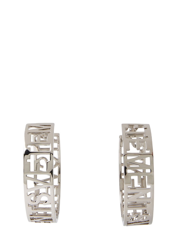 Photo: VETEMENTS Logo Hoop Earrings