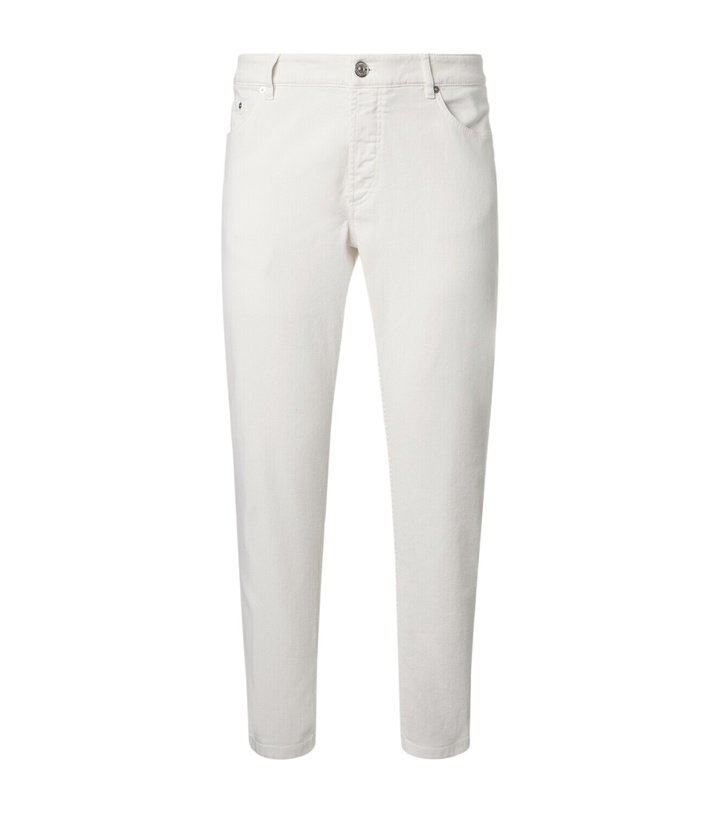 Photo: Brunello Cucinelli Straight jeans