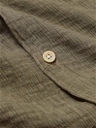Our Legacy - Initial Silk-Crepon Shirt - Green