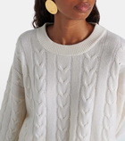 Lisa Yang Vilma cable-knit cashmere sweater