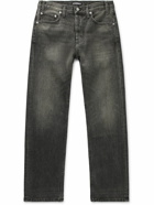 CHERRY LA - Slim-Fit Straight-Leg Jeans - Black