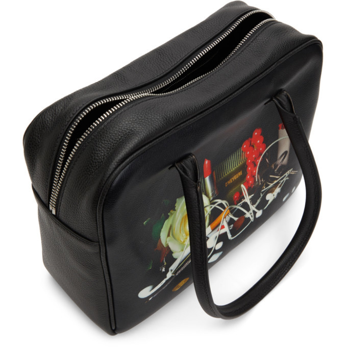 Dheygere Black Still Life Duffle Bag