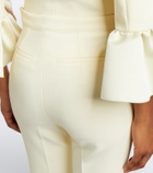 Safiyaa Alexa crêpe flared pants