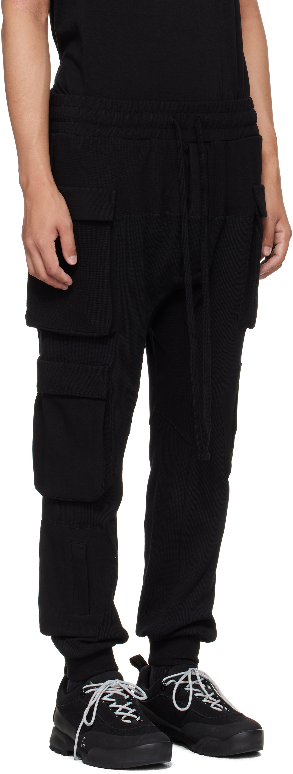 thom/krom Black M ST 502 Cargo Pants