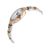 Cartier Ballon Bleu Automatic Diamond Silver Dial Ladies Watch w3bb0023