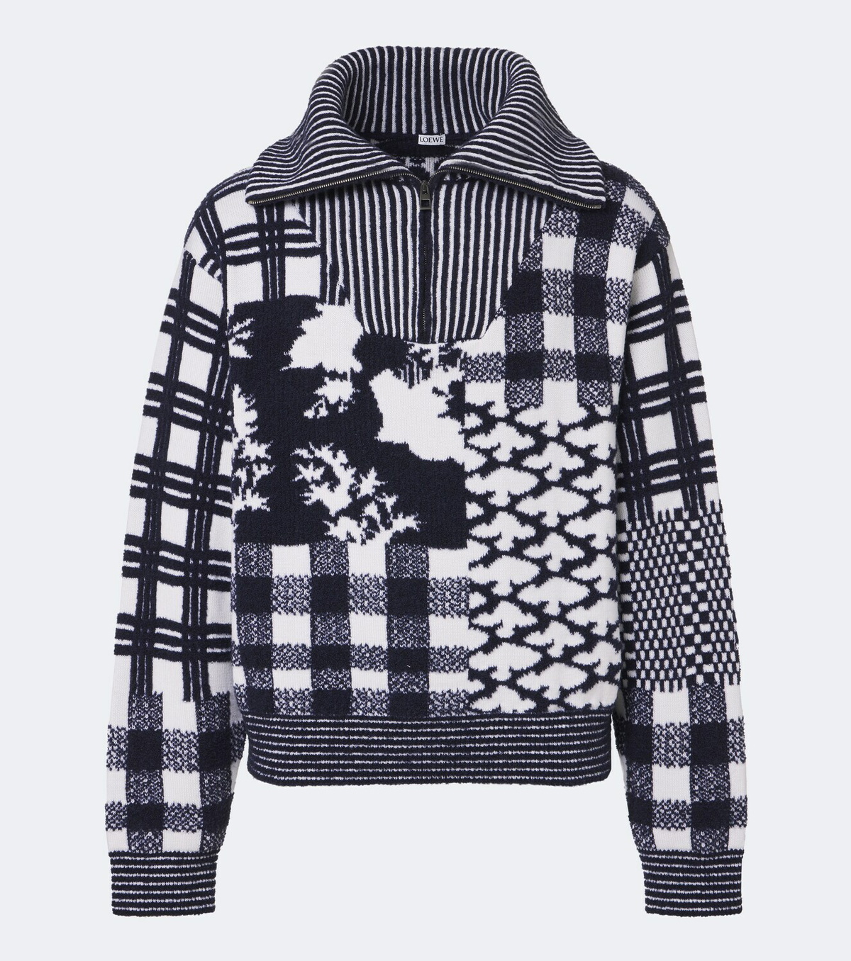 Loewe x Cosima von Bonin jacquard wool-blend sweater