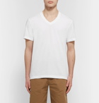 James Perse - Combed Cotton-Jersey T-Shirt - Men - White