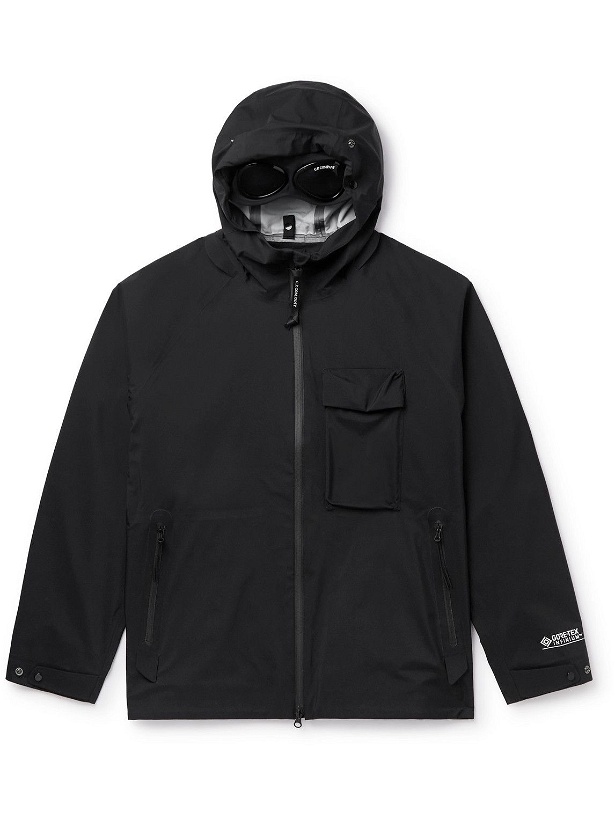Photo: C.P. Company - GORE-TEX INFINIUM Shell Hooded Jacket with Goggles - Black