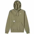 WTAPS Men's All Logo Hoody in Olive Drab