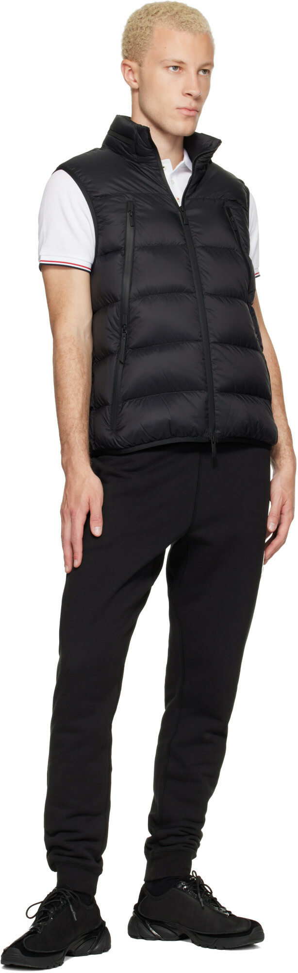 Moncler Black Drawstring Sweatpants