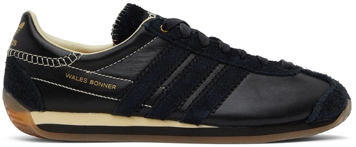 Photo: Wales Bonner Black Adidas Original Edition Country Sneakers