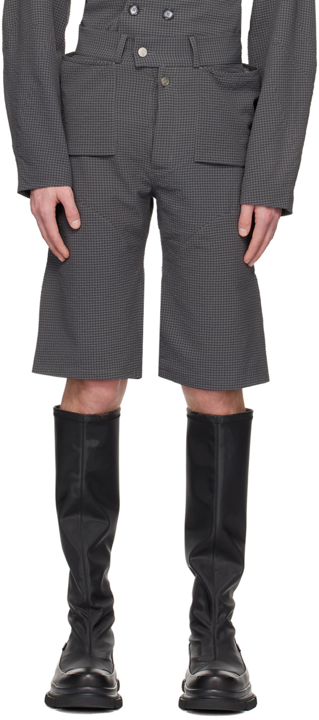 Uncertain Factor Gray Wilderness Exploration Shorts