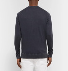 Massimo Alba - Garment-Dyed Cashmere Sweater - Men - Midnight blue