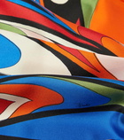 Pucci Onde silk twill scarf