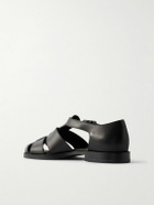 J.M. Weston - Leather Sandals - Black