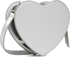 Vivienne Westwood Silver Louise Heart Crossbody Bag