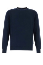 Fedeli Blue Navy Cotton Sweater