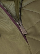 Ralph Lauren Purple label - Shearling-Trimmed Shell Down Jacket - Green