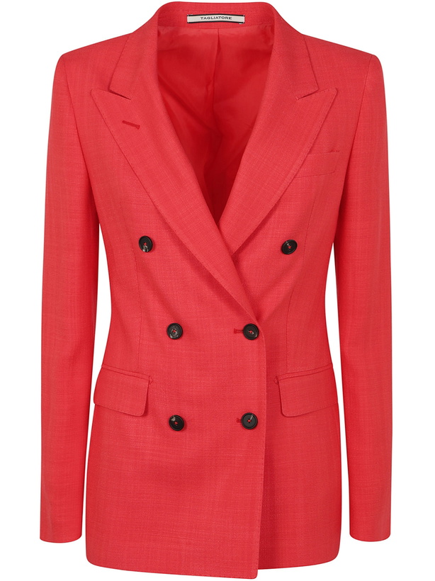 Photo: Tagliatore Woman Jacket in Red