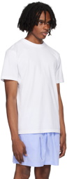 Tekla White Crewneck T-Shirt