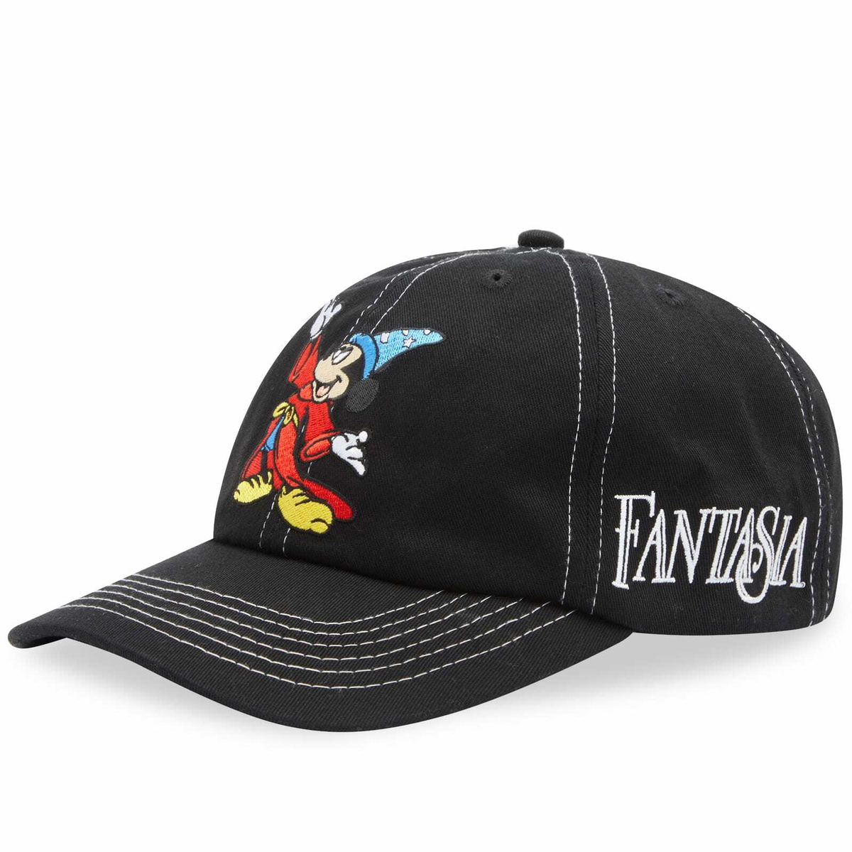 Butter Goods Men's x Disney Fantasia 6 Panel Cap in Black