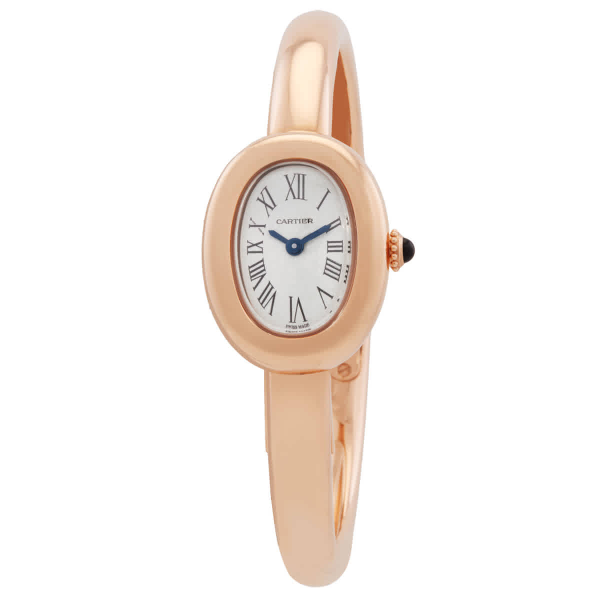 Cartier Baignoire Quartz Silver Dial Ladies Watch WGBA0047