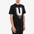 Undercover Men's Radiating U Logo T-Shirt in Black