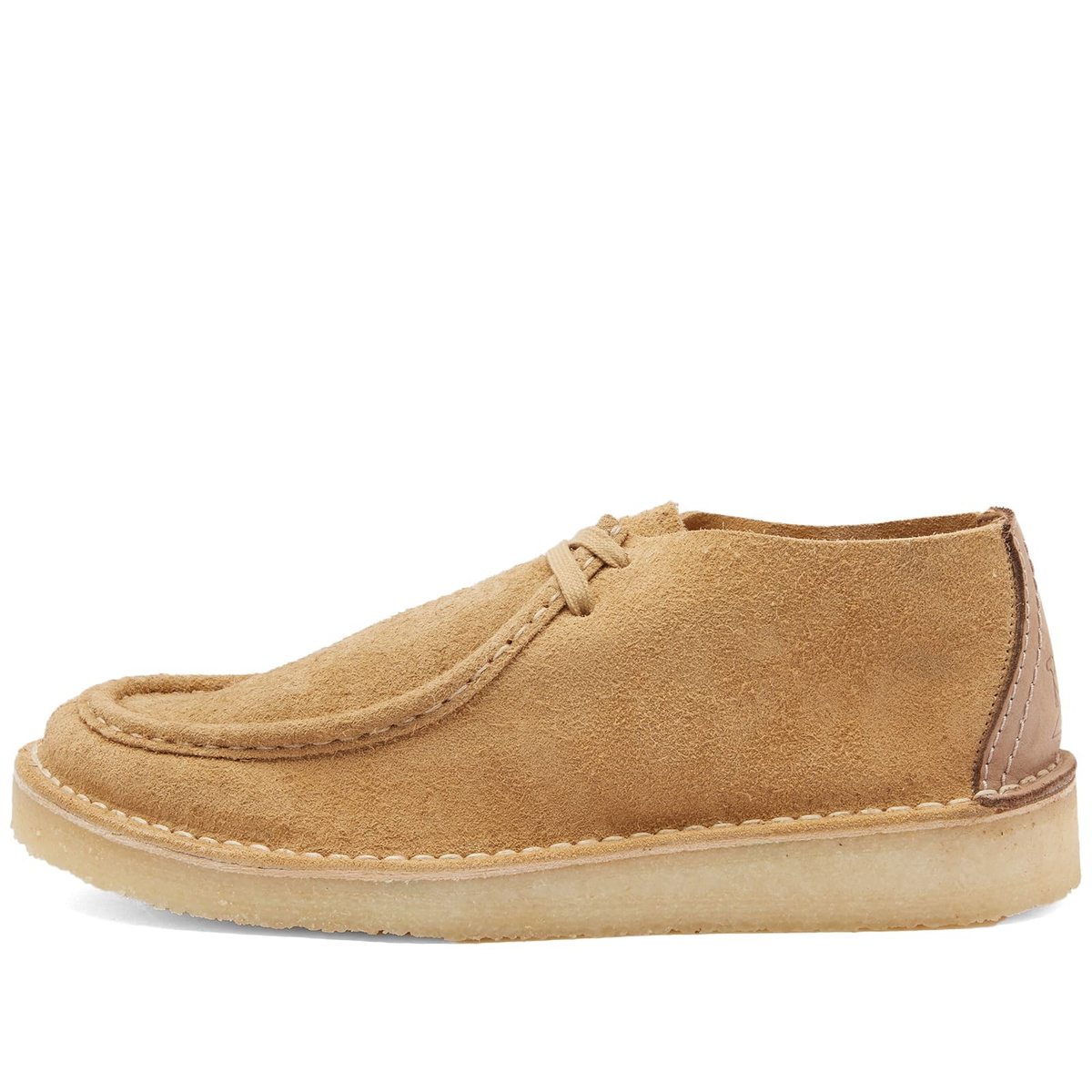 Clarks Originals Men's Desert Nomad in Light Tan Suede Clarks Originals