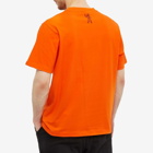 Billionaire Boys Club Men's Stencil Logo T-Shirt in Orange