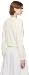 A.P.C. Off-White Berangere Cardigan