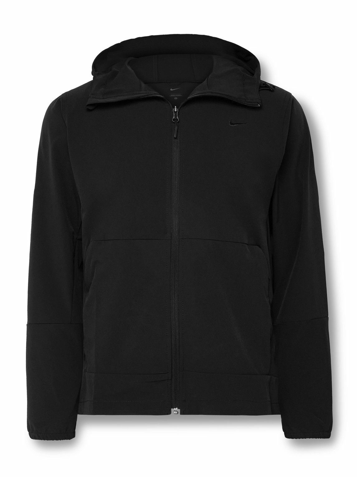 Photo: Nike Training - Unlimited Logo-Embroidered Shell Hooded Jacket - Black