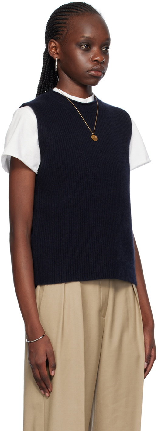 Guest in Residence Navy Layer Up! Vest